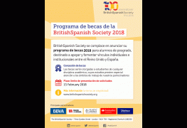 Actualidad - XI Programa de becas de la BritishSpanish Society.