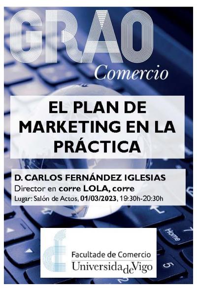 Charla sobre “EL PLAN DE MARKETING EN LA PRÁCTICA”